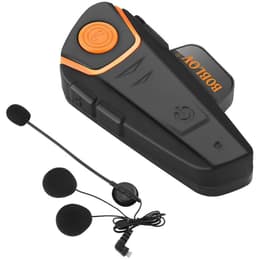 Boblov BT-S2 1000M Earbud Bluetooth Earphones - Black/Orange