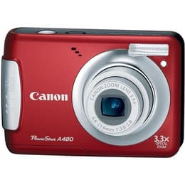 Canon PowerShot A480 Compact 10 - Red