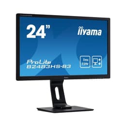 24-inch Iiyama ProLite B2483HS-B3 1920 x 1080 LCD Monitor Black