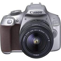 Reflex EOS 1300D - Silver + Canon Canon EF-S 18-55 mm f/3.5-5.6 III f/3.5-5.6