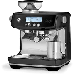 Coffee maker with grinder Without capsule Sage The Barista Pro SES878BTR 67L - Black Truffe