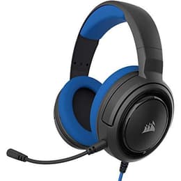 Corsair HS35 gaming wired Headphones with microphone - Black/Blue