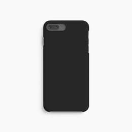Case iPhone 7 Plus/8 Plus - Natural material - Black