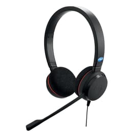 Jabra Evolve 20 MS Stereo noise-Cancelling Headphones with microphone - Black