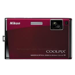 Compact CoolPix S60 - Red + Nikon Nikkor Optical Zoom 33-165 mm f/3.8-4.8 f/3.8-4.8