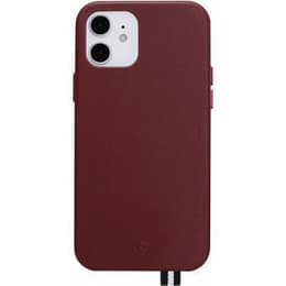Case iPhone 12 Mini - Leather - Red