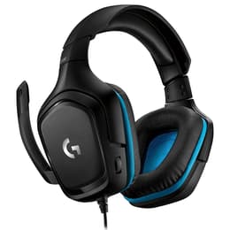 Logitech G432 gaming wired Headphones with microphone - Black/Blue