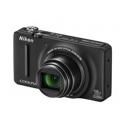 Compact Coolpix S9200 - Black + Nikon Nikkor Wide Optical Zoom ED VR 25-450 mm f/3.5-5.9
