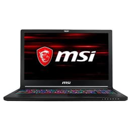 MSI GS63 Stealth Pro 8RE 15-inch - Core i7-8750H - 16GB 1256GB NVIDIA GeForce GTX 1060 QWERTY - Spanish