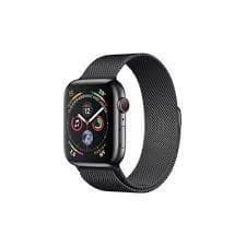 Apple Watch (Series 4) 2018 GPS 44 - Aluminium Silver - Milanese Black