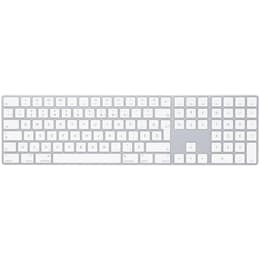 Magic Keyboard (2017) Num Pad Wireless - White - AZERTY - Canadian