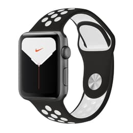 Apple Watch (Series 5) 2019 GPS 40 - Aluminium Space Gray - Sport Nike Black/White