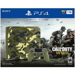 PlayStation 4 Slim 1000GB - Cam - Limited edition Call of Duty: WWII + Call of Duty: WWII