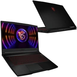 MSI Thin GF63 12VE 15-inch - Core i5-12450H - 16GB 512GB NVIDIA GeForce RTX 4050 QWERTY - English