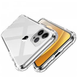 Case iPhone 13 Pro Max and 2 protective screens - TPU - Transparent