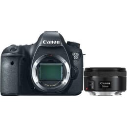 Reflex EOS 6D - Black + Canon EF 50mm f/1.8 STM f/1.8