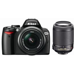 Reflex D60 - Black + Nikon AF-S DX Nikkor 18-55mm f/3.5-5.6G VR + AF-S DX Nikkor 55-200mm f/4-5.6G VR f/3.5-5.6 + f/4-5.6