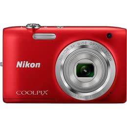 Nikon Coolpix S2800 Compact 20.1 - Red