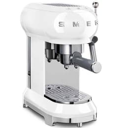 Espresso machine Smeg ECF01PBEU 1L - White