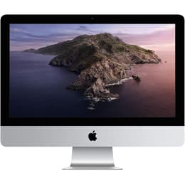 iMac 21" (2017) Core i5-7360U Intel Iris Plus Graphics 640 - 512 Go SSD - 8 GB QWERTY - Spanish Standard glass