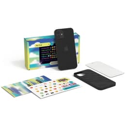 Bundle iPhone 12 - Black + Case (Black) - 128GB - Unlocked