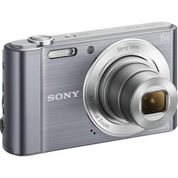 Compact Cyber-shot DSC-W810 - Silver + Sony Sony Lens 6x Optical Zoom 26-156 mm f/3.5-6.5 f/3.5-6.5