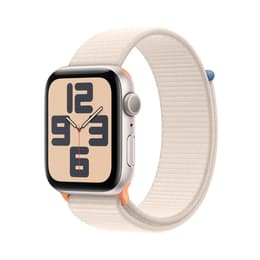 Apple Watch Series SE 2 (2022) GPS 40 mm - Aluminium Starlight - Sport loop Starlight