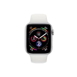 Apple Watch (Series 4) 2018 GPS 44 - Aluminium Silver - Sport loop White