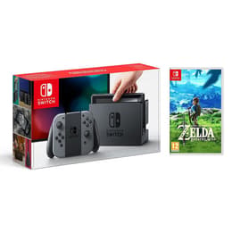Switch 32GB - Grey + Zelda Breath Of The Wild