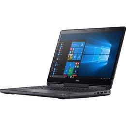 Dell Precision 7520 15-inch (2017) - Xeon E3-1545M v5 - 32GB - SSD 256 GB QWERTY - English