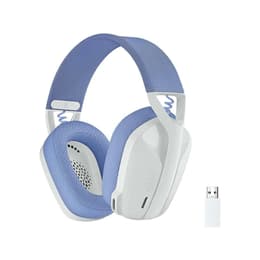 Logitech G435 noise-Cancelling gaming wireless Headphones with microphone - White