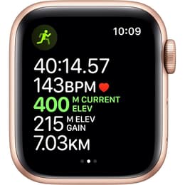 Apple Watch Series 5 (2019) GPS 40 mm - Aluminium Gold - Sport band Starlight