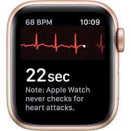 Apple Watch Series 5 (2019) GPS 40 mm - Aluminium Gold - Sport band Starlight