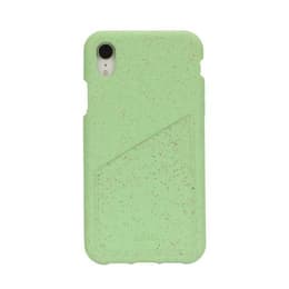 Case iPhone XR - Natural material - Mint