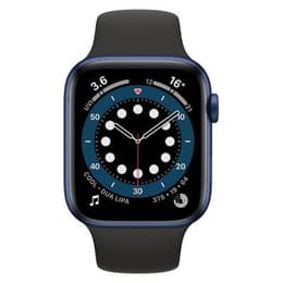 Apple Watch Series 6 (2020) GPS 44 mm - Aluminium Blue - Sport band Black