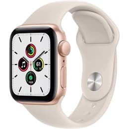 Apple Watch Series SE 1 (2020) GPS 40 mm - Aluminium Gold - Sport band Starlight