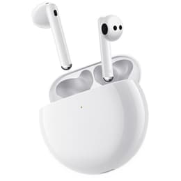 Huawei FreeBuds 4 Earbud Noise-Cancelling Bluetooth Earphones - Pearl white
