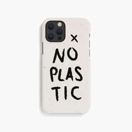 Case iPhone 12 Pro Max - Natural material - White