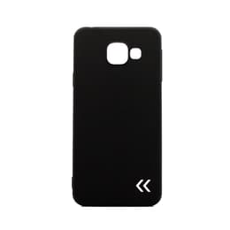Case Galaxy A3(2016)/A310 and protective screen - Plastic - Black