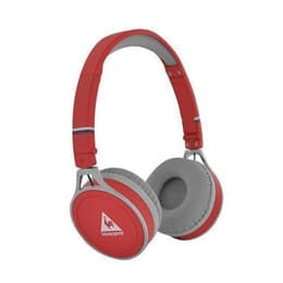 Le Coq Sportif Core wireless Headphones with microphone - Red/Grey