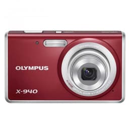 Compact Digital X-990 - Red + Olympus Olympus Lens 5x Wide Optical Zoom 4.7-23.5mm f/2.8-6.5 f/2.8-6.5