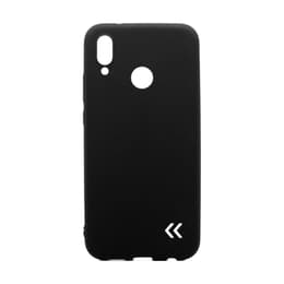Case P20 Lite and protective screen - Plastic - Black