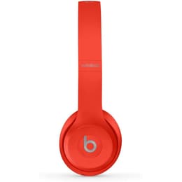 Beats Solo3 wired + wireless Headphones with microphone - Red