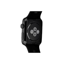 Apple Watch (Series 1) 2014 GPS 42 - Stainless steel Black - Sport loop Black