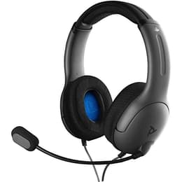 Pdp LVL40 noise-Cancelling gaming wired Headphones with microphone - Grey/Blue