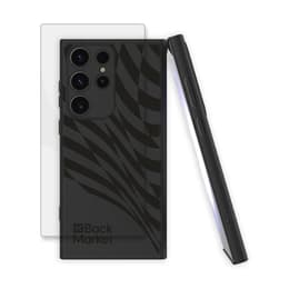 Back Market Case Galaxy S23 Ultra and protective screen - Recycled plastic - Black