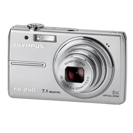Compact FE-240 - Silver + Olympus Olympus Zoom Lens 38-190 mm f/3.3-5.0 f/3.3-5.0