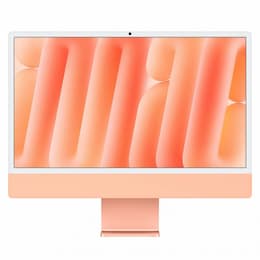 iMac 24" (2024) Apple M4 10-core 10-core GPU - 256 Go SSD - 16 GB QWERTY - English Standard glass