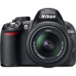 Reflex D3100 - Black + Nikon AF-S DX Nikkor 18-55mm f/3.5-5.6 VR f/3.5-5.6