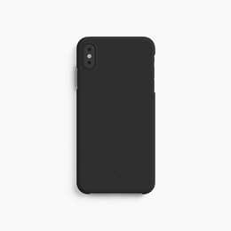 Case iPhone XS Max - Natural material - Black